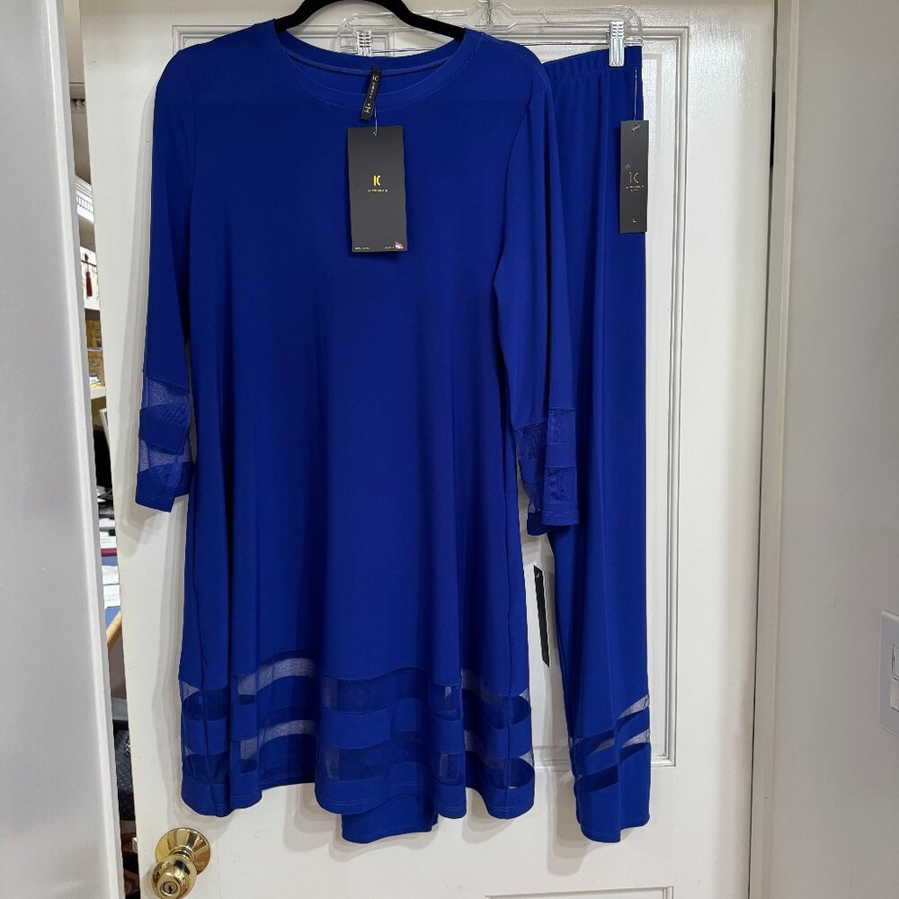 SALE NEW with Tags $350 2pc IC Collection Dress/Tunic leggings sz S